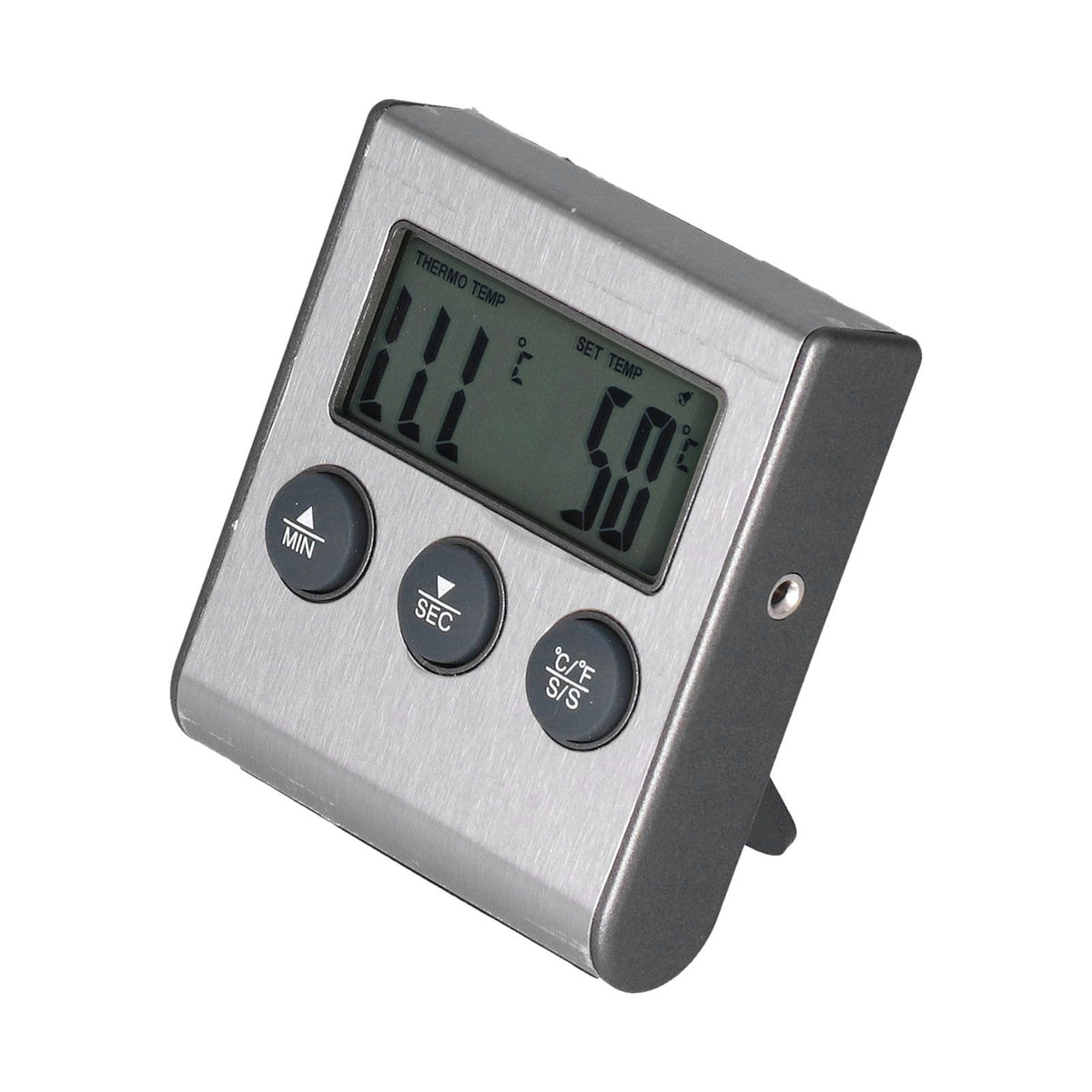 Magnet Design Barbecue Thermometer Food Meat Temperature Meter with Alarm Function for Kitchen