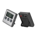 Magnet Design Barbecue Thermometer Food Meat Temperature Meter with Alarm Function for Kitchen