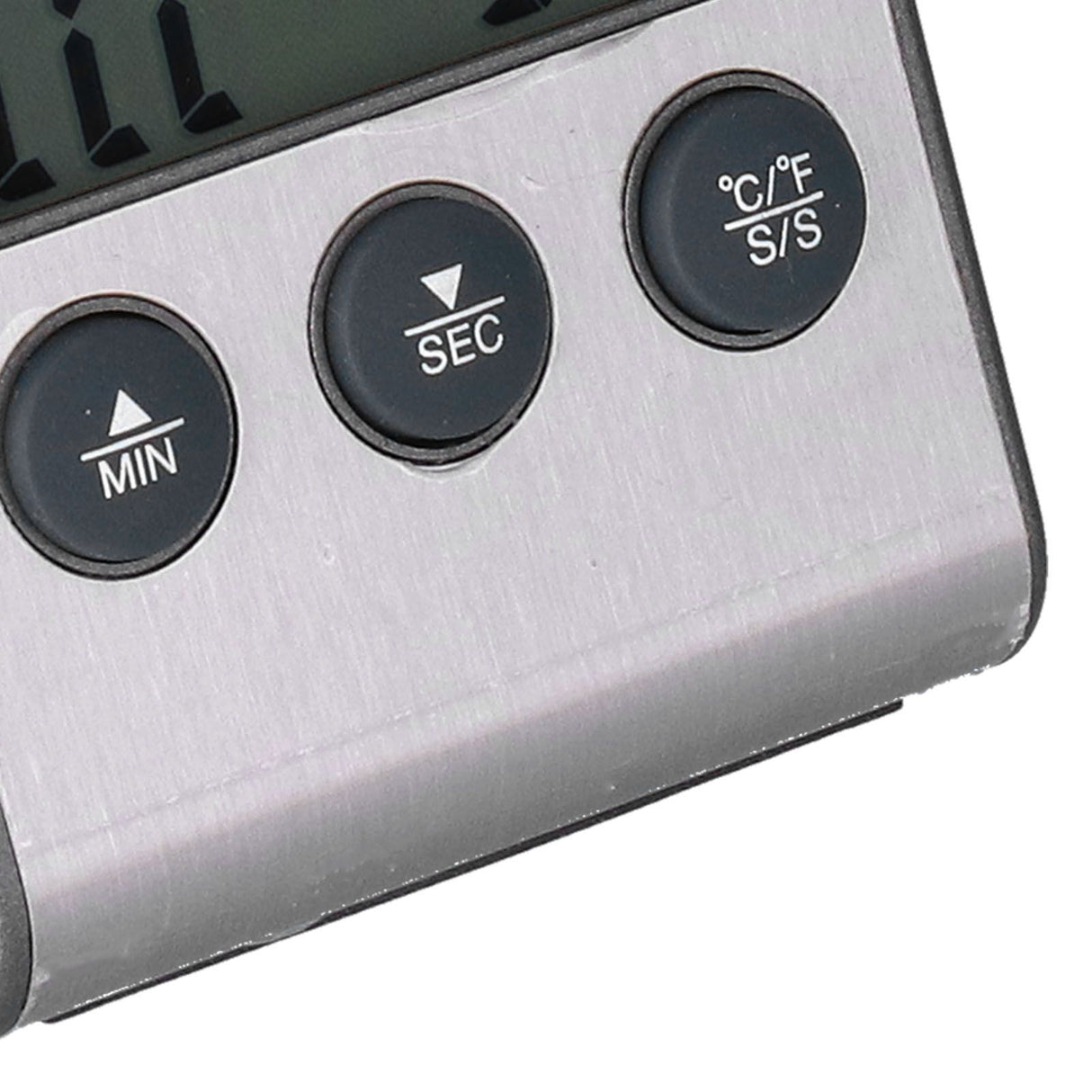 Magnet Design Barbecue Thermometer Food Meat Temperature Meter with Alarm Function for Kitchen
