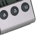 Magnet Design Barbecue Thermometer Food Meat Temperature Meter with Alarm Function for Kitchen