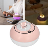 300ml LED Desk Humidifier White Pink USB Powered Mute Colorful Large Capacity Air Humidifier for Home Office - Extra Image