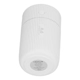 Mini Humidifier with Colorful Light Desktop Humidifier USB Powered for Car Office Room BedroomWhite - Side View
