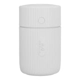 Mini Humidifier with Colorful Light Desktop Humidifier USB Powered for Car Office Room BedroomWhite