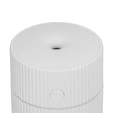 Mini Humidifier with Colorful Light Desktop Humidifier USB Powered for Car Office Room BedroomWhite