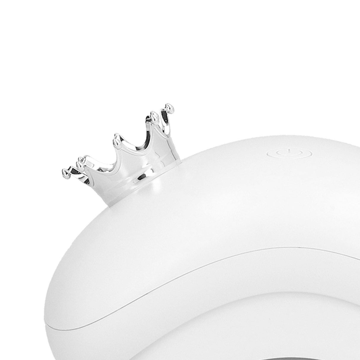 Air Humidifier USB Charging 2 Gears Smart Portable Desk Humidifier with 350ml Visible Water TankWhite