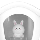 Air Humidifier USB Charging 2 Gears Smart Portable Desk Humidifier with 350ml Visible Water TankWhite
