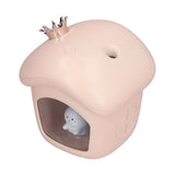 Air Humidifier USB Charging 2 Gears Smart Portable Desk Humidifier with 350ml Visible Water TankPink