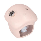Air Humidifier USB Charging 2 Gears Smart Portable Desk Humidifier with 350ml Visible Water TankPink