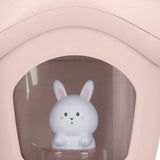 Air Humidifier USB Charging 2 Gears Smart Portable Desk Humidifier with 350ml Visible Water TankPink