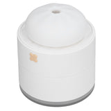 400ml Steamed Bun Shape Air Humidifier 2 Gears Adjustable Desktop Humidifier USB PoweredWhite - Side View
