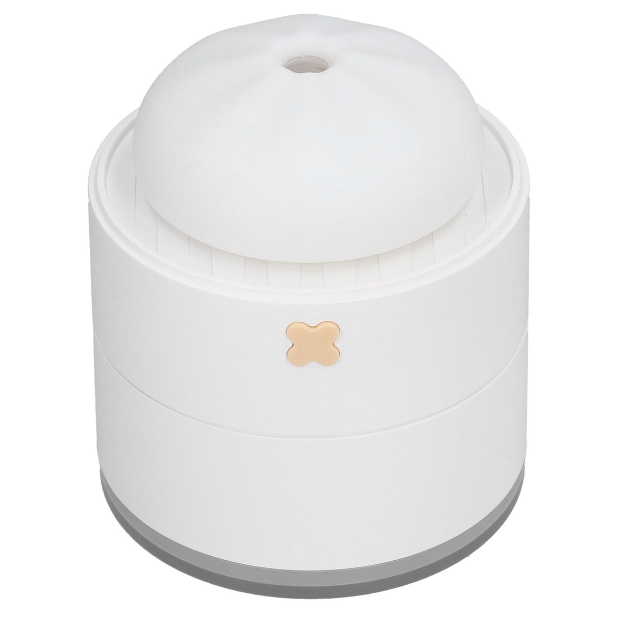 400ml Steamed Bun Shape Air Humidifier 2 Gears Adjustable Desktop Humidifier USB PoweredWhite