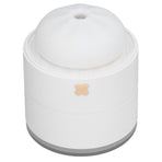 400ml Steamed Bun Shape Air Humidifier 2 Gears Adjustable Desktop Humidifier USB PoweredWhite