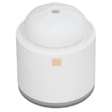 400ml Steamed Bun Shape Air Humidifier 2 Gears Adjustable Desktop Humidifier USB PoweredWhite - Top-Down View