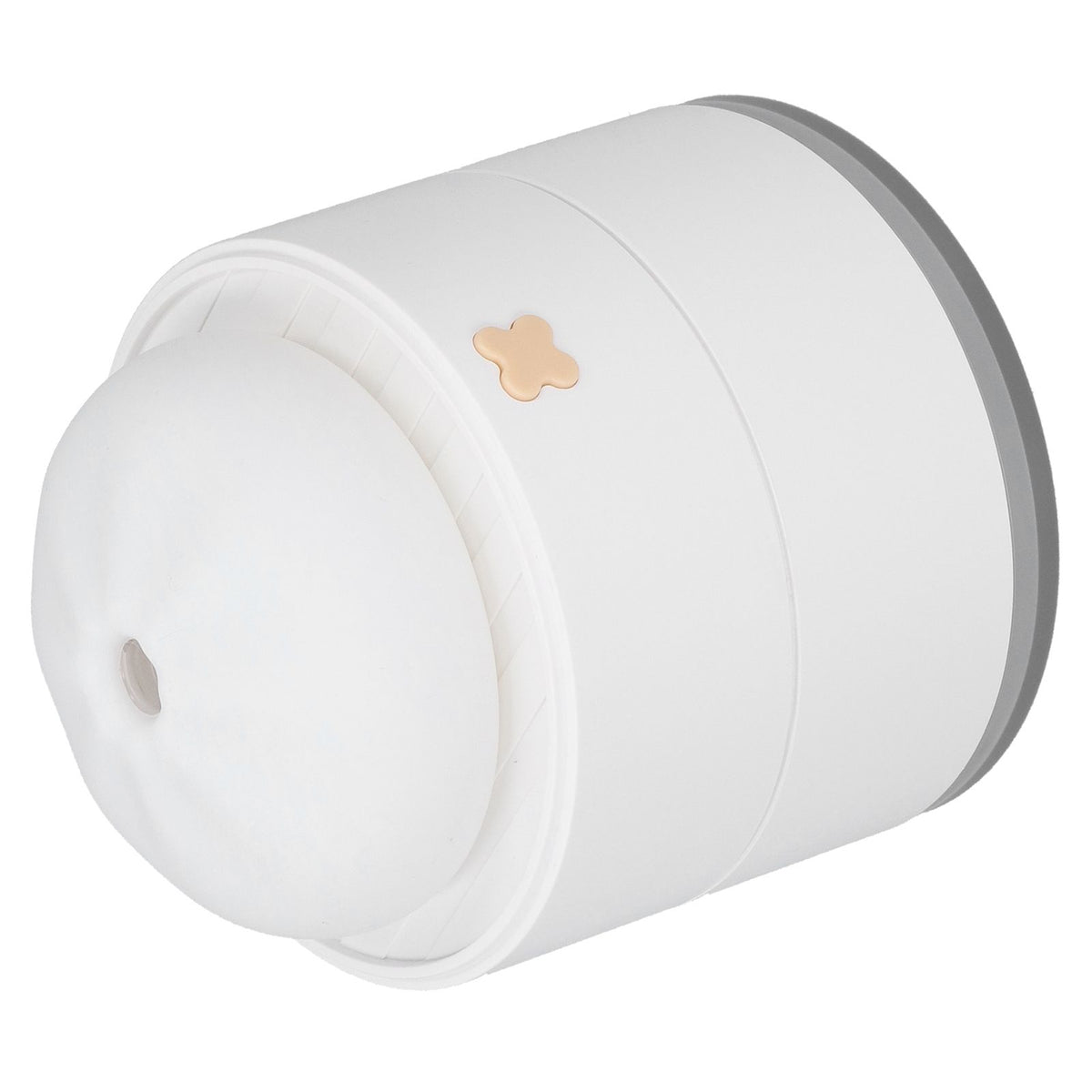400ml Steamed Bun Shape Air Humidifier 2 Gears Adjustable Desktop Humidifier USB PoweredWhite