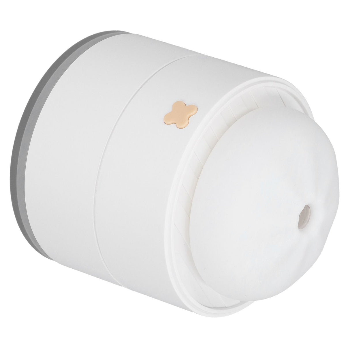 400ml Steamed Bun Shape Air Humidifier 2 Gears Adjustable Desktop Humidifier USB PoweredWhite