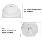 400ml Steamed Bun Shape Air Humidifier 2 Gears Adjustable Desktop Humidifier USB PoweredWhite