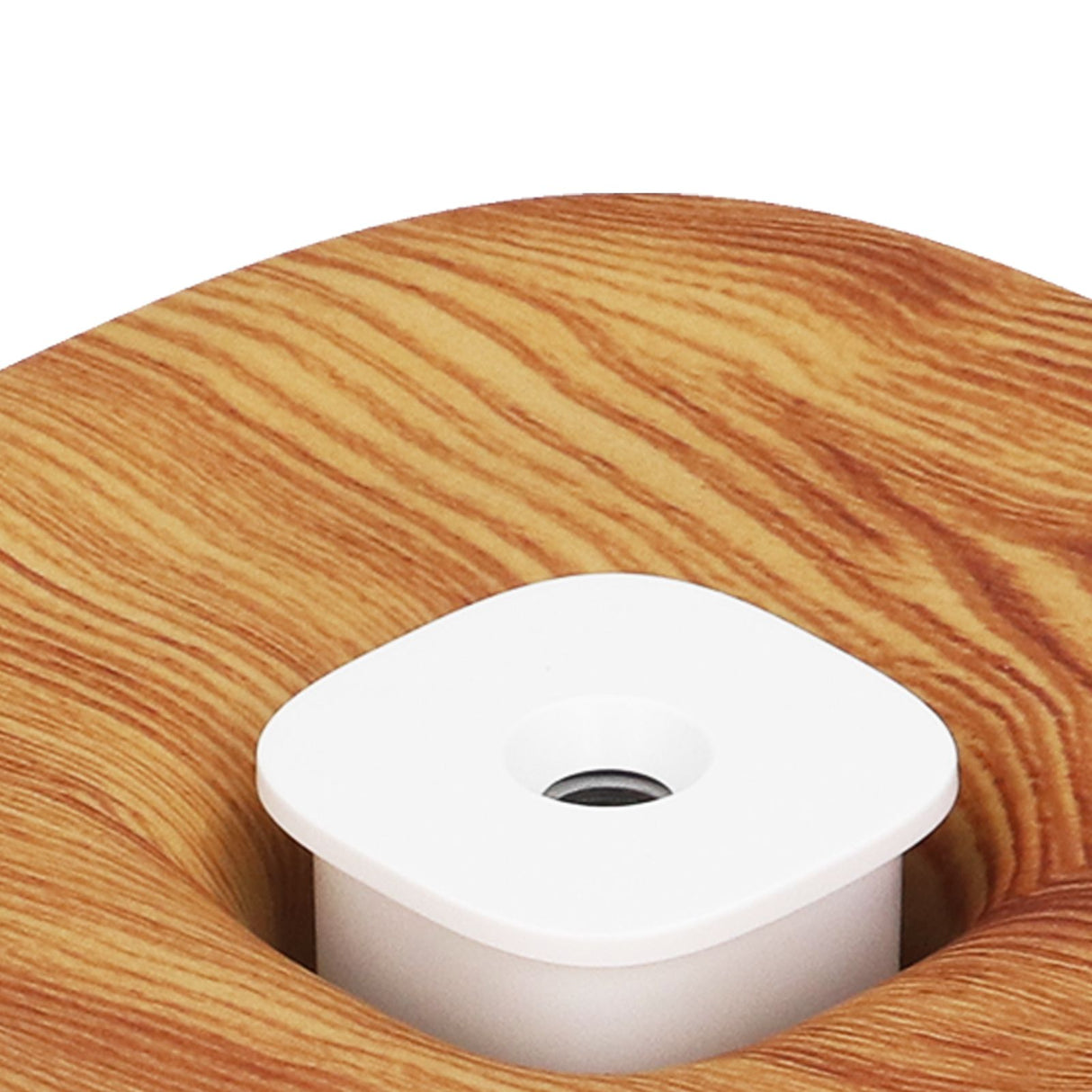 600ml Portable Humidifier USB Charging Nanometer Atomizing Desktop Humidifier Wood Grain 30ml/h