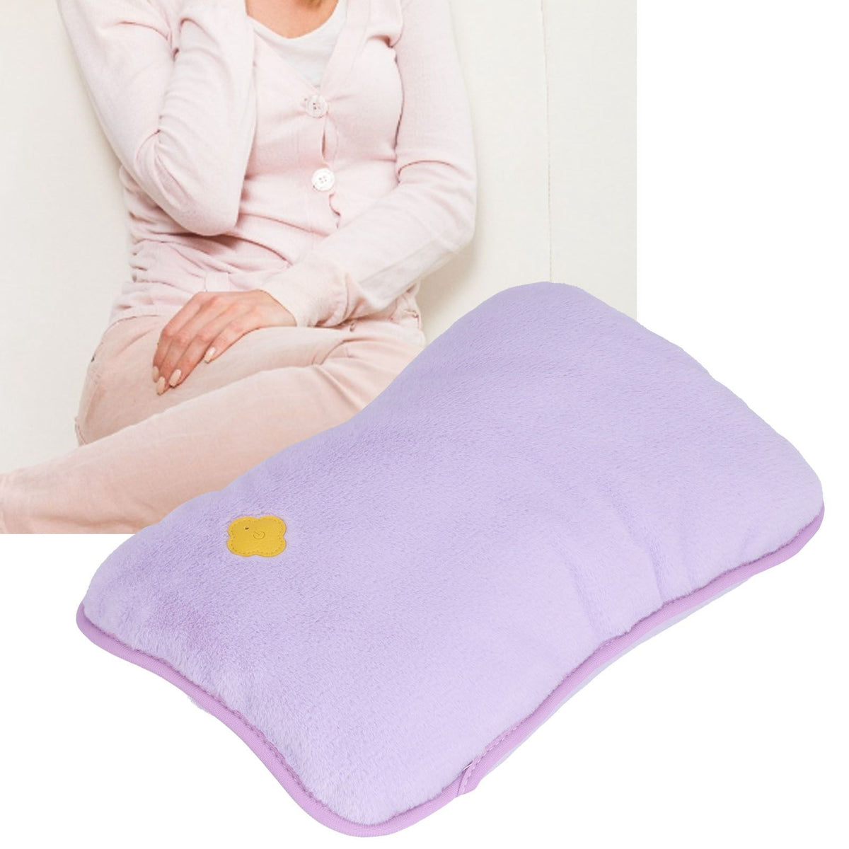 Graphene Heating Hand Warmer Intelligent Constant Temperature Hand Heater USB Charging for Home OfficePurple
