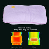 Graphene Heating Hand Warmer Intelligent Constant Temperature Hand Heater USB Charging for Home OfficePurple - Extra Image