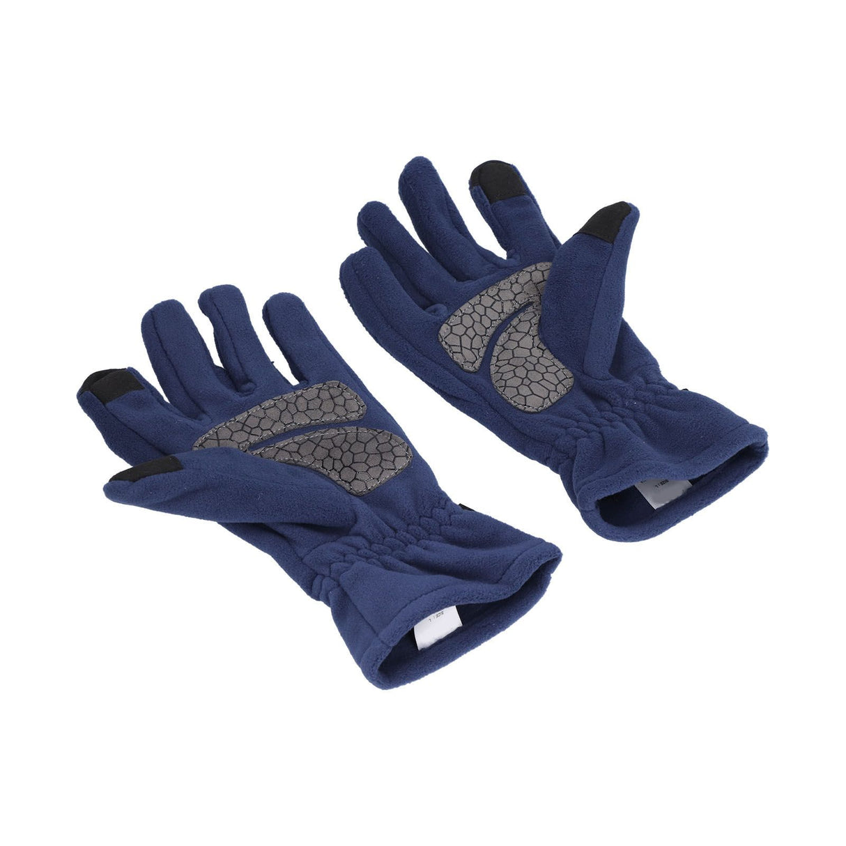 Windproof Gloves Induced Wearable Thickened Non Slip Blue Winter Gloves for Outdoor RidingS