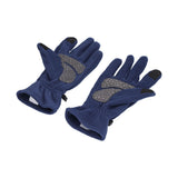 Windproof Gloves Induced Wearable Thickened Non Slip Blue Winter Gloves for Outdoor RidingS