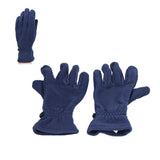 Windproof Gloves Induced Wearable Thickened Non Slip Blue Winter Gloves for Outdoor RidingS
