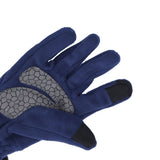 Windproof Gloves Induced Wearable Thickened Non Slip Blue Winter Gloves for Outdoor RidingS