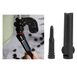 Steam Nozzle Lower Tube Dense Milk Foam Cappuccino System Food Grade Plastic Coffee Machine Spout for EC331 EC0311