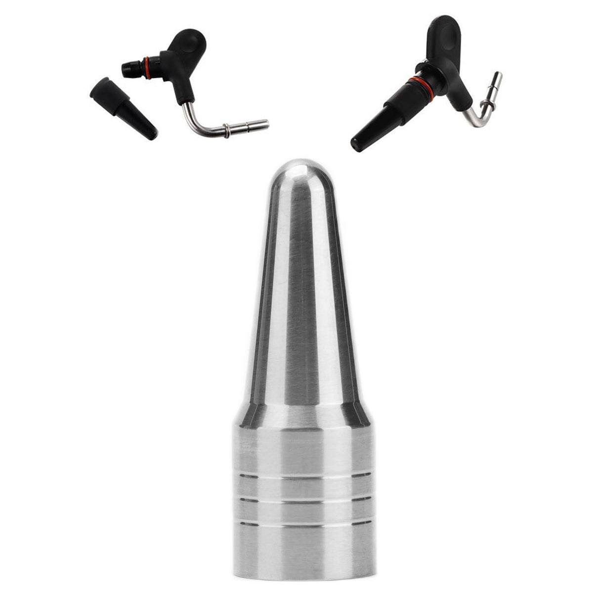 Stainless Steel Steam Nozzle with Rubber Rings for Delonghi EC680 EC685 ECP3420 Coffee Machine