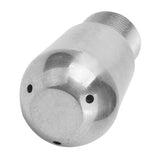 Coffee Machine Steam Nozzle Food Grade Stainless Steel Milk Frother Spout for Barsetto BAE01 BAE023 Holes - Top-Down View