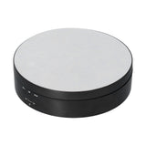Motorized Rotating Display Stand 138mm Electric Rotating Turntable 3 Speed Adjustable USB Powered Jewelry Display BracketBlack