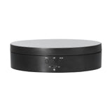 Motorized Rotating Display Stand 138mm Electric Rotating Turntable 3 Speed Adjustable USB Powered Jewelry Display BracketBlack