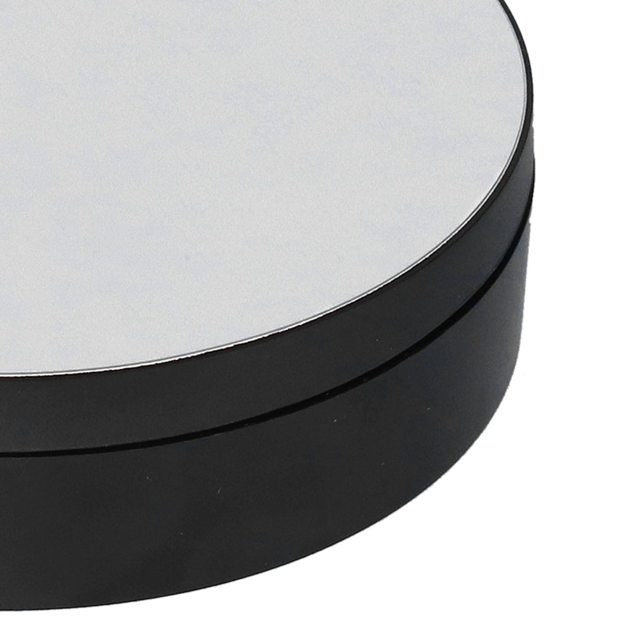 Motorized Rotating Display Stand 138mm Electric Rotating Turntable 3 Speed Adjustable USB Powered Jewelry Display BracketBlack
