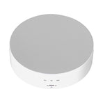 Motorized Rotating Display Stand 138mm Electric Rotating Turntable 3 Speed Adjustable USB Powered Jewelry Display BracketWhite