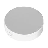 Motorized Rotating Display Stand 138mm Electric Rotating Turntable 3 Speed Adjustable USB Powered Jewelry Display BracketWhite - Side View