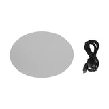 Motorized Rotating Display Stand 138mm Electric Rotating Turntable 3 Speed Adjustable USB Powered Jewelry Display BracketWhite - Extra Image
