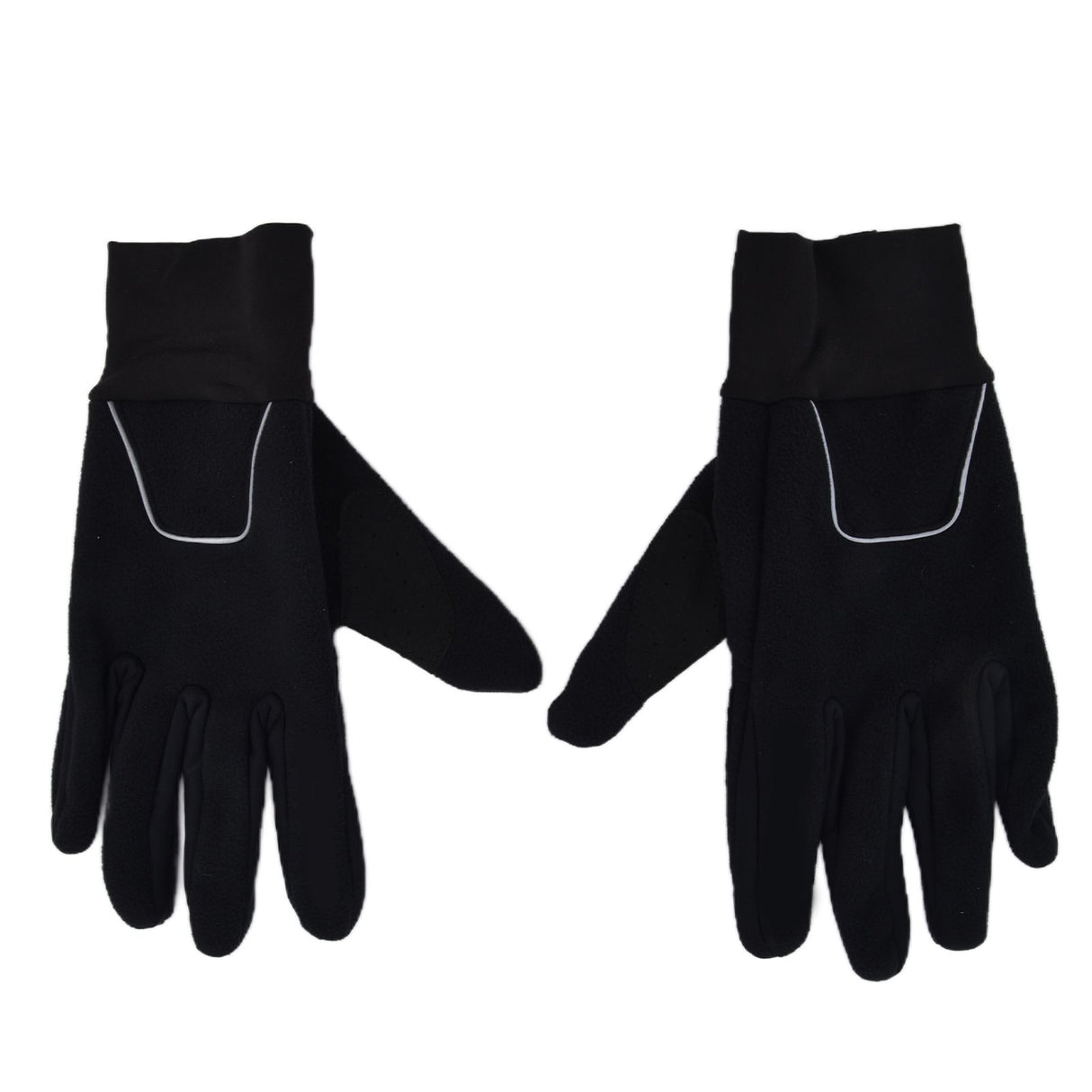 Cycling Gloves Touch Sensitive Waterproof Black Non Slip Windproof Gloves for Outdoor Cycling TravelM