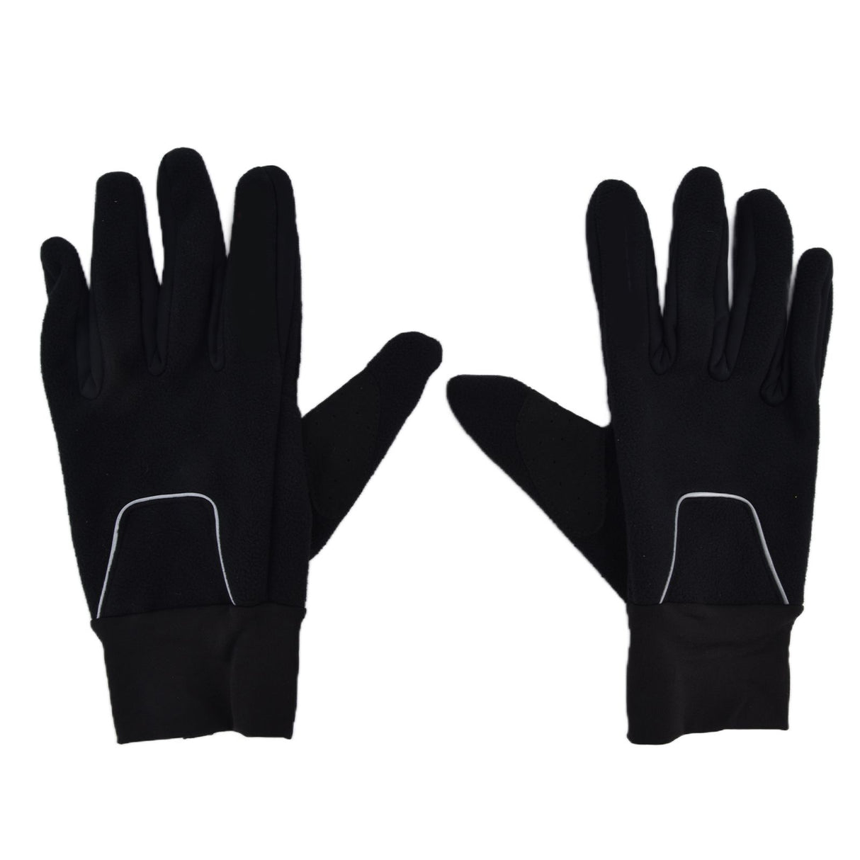 Cycling Gloves Touch Sensitive Waterproof Black Non Slip Windproof Gloves for Outdoor Cycling TravelL