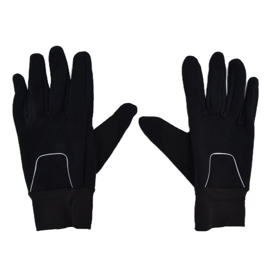 Cycling Gloves Touch Sensitive Waterproof Black Non Slip Windproof Gloves for Outdoor Cycling TravelXL