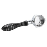 Bottomless Portafilter Frosted Texture Fine Filter Bowl Food Grade Material Comfortable 54mm Coffee Handle Bottomless