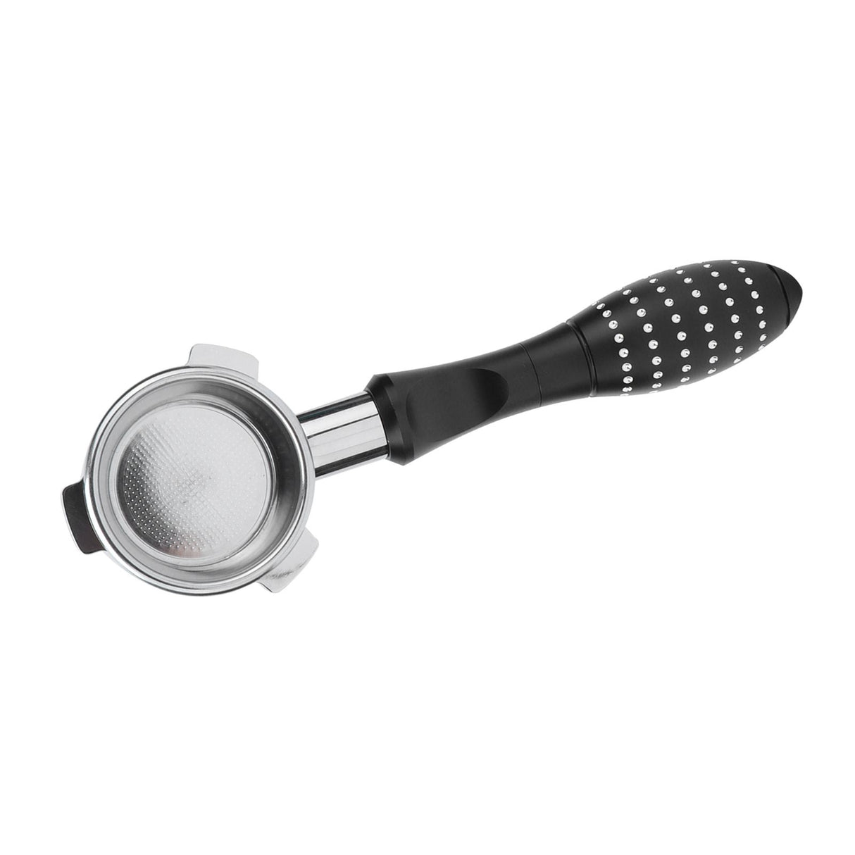 Bottomless Portafilter Frosted Texture Fine Filter Bowl Food Grade Material Comfortable 54mm Coffee Handle Bottomless