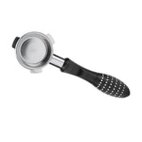 Bottomless Portafilter Frosted Texture Fine Filter Bowl Food Grade Material Comfortable 54mm Coffee Handle Bottomless