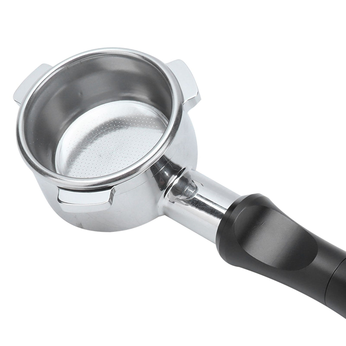 Bottomless Portafilter Frosted Texture Fine Filter Bowl Food Grade Material Comfortable 54mm Coffee Handle Bottomless