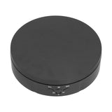 145mm 360° Round Auto Rotating Display Stand 3 Speed Control USB Powered Jewelry Turntable for ExhibitionBlack
