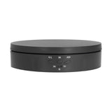 145mm 360° Round Auto Rotating Display Stand 3 Speed Control USB Powered Jewelry Turntable for ExhibitionBlack - Extra Image
