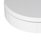 145mm 360° Round Auto Rotating Display Stand 3 Speed Control USB Powered Jewelry Turntable for ExhibitionWhite - Extra Image