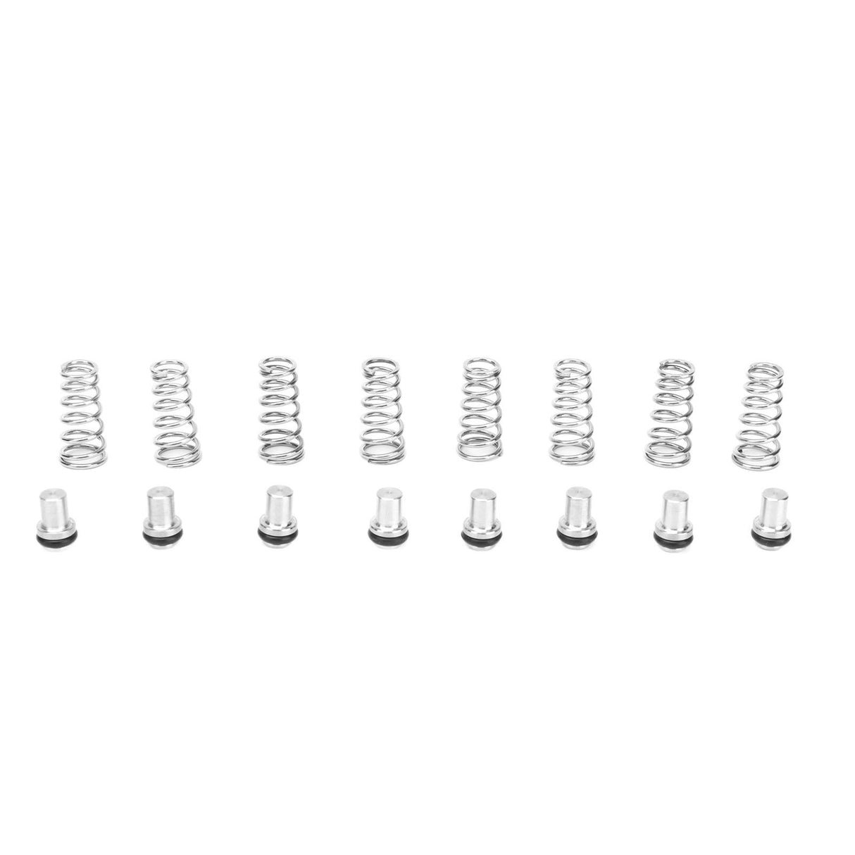 8Pcs Poppet Valve Good Airtightness No Leakage Corrosion Resistant Easily Use Install Ball Lock Poppet Valve