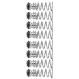8Pcs Poppet Valve Good Airtightness No Leakage Corrosion Resistant Easily Use Install Ball Lock Poppet Valve
