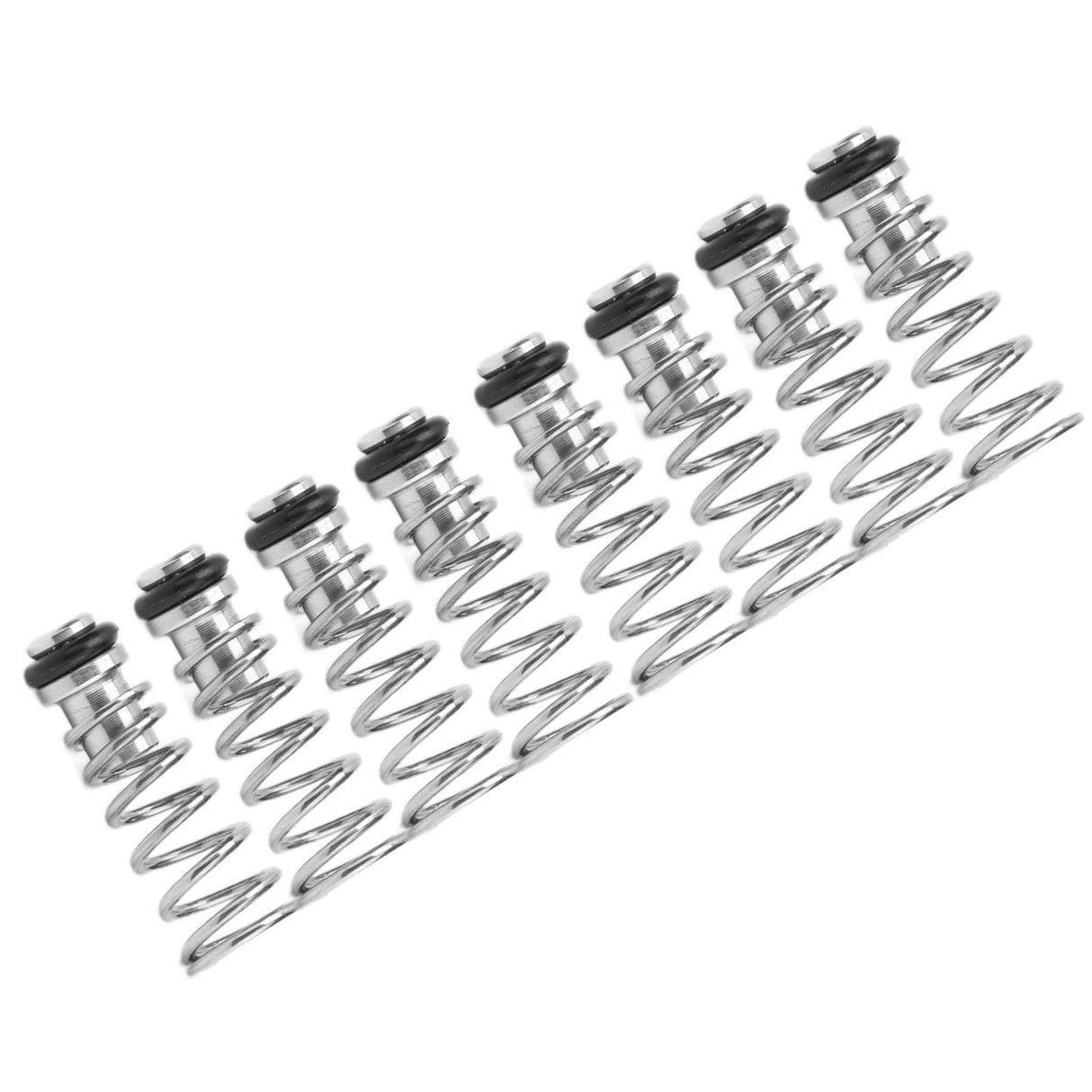 8Pcs Poppet Valve Good Airtightness No Leakage Corrosion Resistant Easily Use Install Ball Lock Poppet Valve