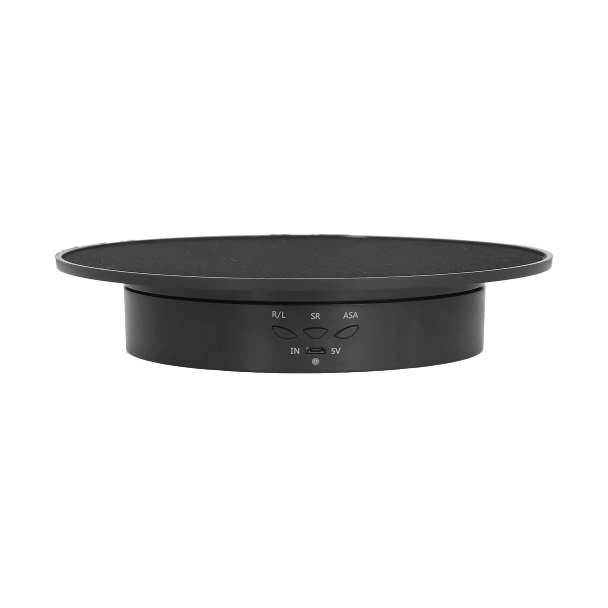 200mm Motorized Rotating Display Stand Bracket 3 Speed Adjustable USB Powered Jewelry Electric Rotating TurntableBlack